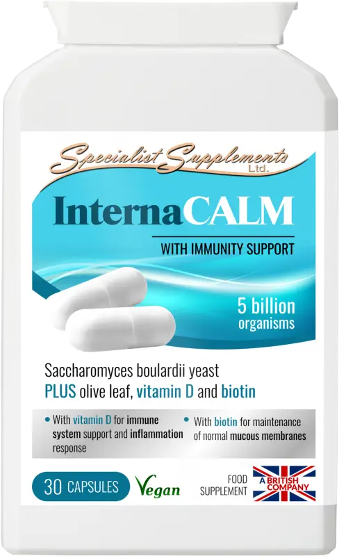 InternaCALM: Advanced Saccharomyces Boulardii Complex